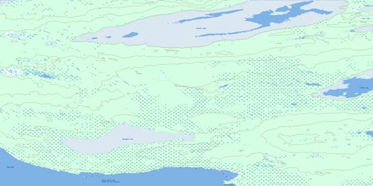 Boulogne Lake Topo Map 085F08 at 1:50,000 scale - National Topographic System of Canada (NTS) - Toporama map