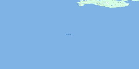 Cake Bay Topo Map 085G11 at 1:50,000 scale - National Topographic System of Canada (NTS) - Toporama map