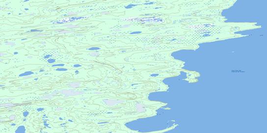 Found Island Topo Map 085G12 at 1:50,000 scale - National Topographic System of Canada (NTS) - Toporama map
