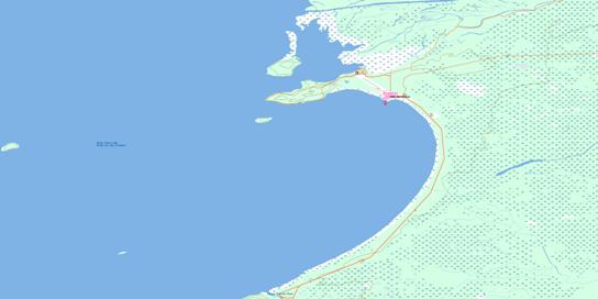 Resolution Bay Topographic map 085H04 at 1:50,000 Scale