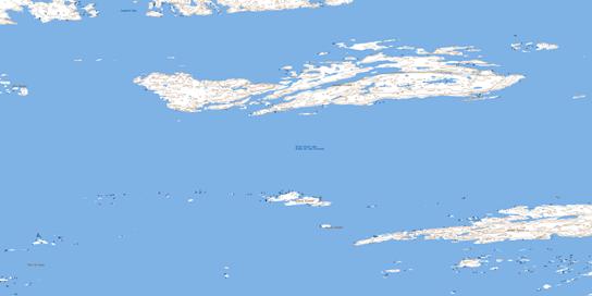 Caribou Islands Topographic map 085H14 at 1:50,000 Scale