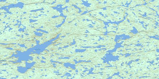 Desperation Lake Topo Map 085I09 at 1:50,000 scale - National Topographic System of Canada (NTS) - Toporama map