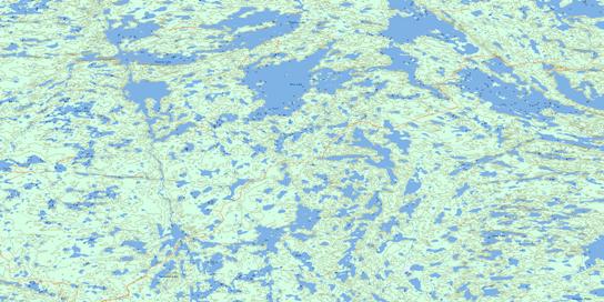 Ross Lake Topo Map 085I11 at 1:50,000 scale - National Topographic System of Canada (NTS) - Toporama map