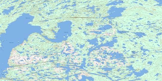 Duncan Lake Topo Map 085I13 at 1:50,000 scale - National Topographic System of Canada (NTS) - Toporama map
