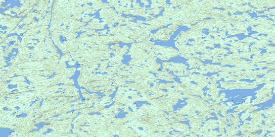 Sunset Lake Topo Map 085I16 at 1:50,000 scale - National Topographic System of Canada (NTS) - Toporama map