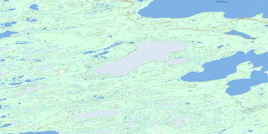 Bras D'Or Lake Topographic map 085J05 at 1:50,000 Scale