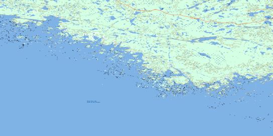 Ptarmigan Point Topo Map 085J07 at 1:50,000 scale - National Topographic System of Canada (NTS) - Toporama map
