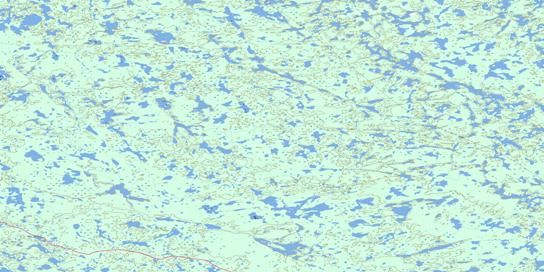 Narcisse Lake Topo Map 085J10 at 1:50,000 scale - National Topographic System of Canada (NTS) - Toporama map