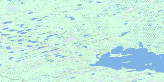 No Title Topographic map 085K02 at 1:50,000 Scale