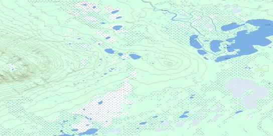 Sharun Lake Topographic map 085K04 at 1:50,000 Scale