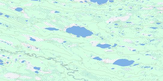Benner Creek Topographic map 085K05 at 1:50,000 Scale