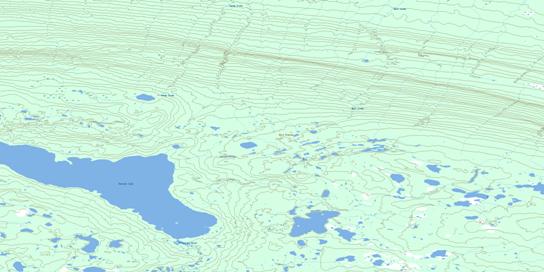 No Title Topo Map 085L06 at 1:50,000 scale - National Topographic System of Canada (NTS) - Toporama map