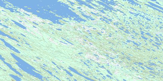 Lac Tache Topographic map 085M13 at 1:50,000 Scale