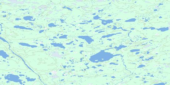 No Title Topo Map 085M16 at 1:50,000 scale - National Topographic System of Canada (NTS) - Toporama map