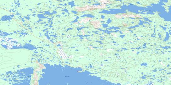 Shoti Lake Topo Map 085N01 at 1:50,000 scale - National Topographic System of Canada (NTS) - Toporama map