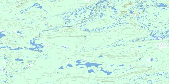La Martre Falls Topographic map 085N02 at 1:50,000 Scale
