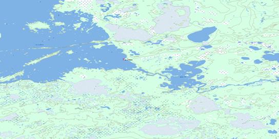 Boyer Lake Topo Map 085N03 at 1:50,000 scale - National Topographic System of Canada (NTS) - Toporama map
