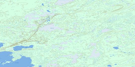 Killam Lake Topographic map 085N06 at 1:50,000 Scale