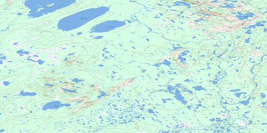 Tumi Lake Topo Map 085N07 at 1:50,000 scale - National Topographic System of Canada (NTS) - Toporama map