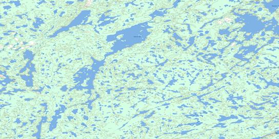 Labrish Lake Topo Map 085N09 at 1:50,000 scale - National Topographic System of Canada (NTS) - Toporama map