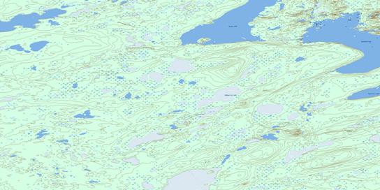Mcquarrie Lake Topo Map 085N11 at 1:50,000 scale - National Topographic System of Canada (NTS) - Toporama map