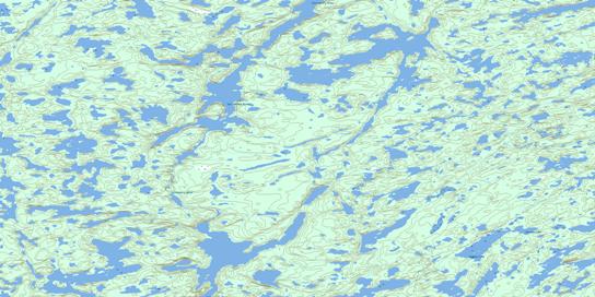 Barker Lake Topo Map 085O01 at 1:50,000 scale - National Topographic System of Canada (NTS) - Toporama map