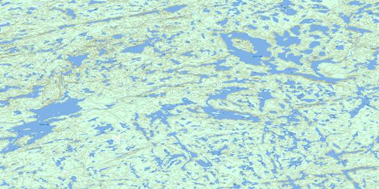 Inglis Lake Topo Map 085O03 at 1:50,000 scale - National Topographic System of Canada (NTS) - Toporama map