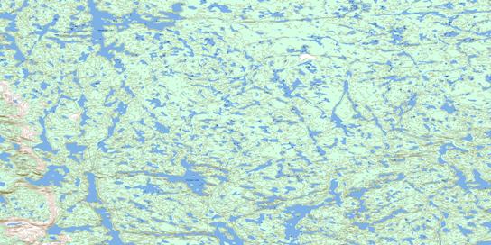 Pollock Lake Topo Map 085O05 at 1:50,000 scale - National Topographic System of Canada (NTS) - Toporama map