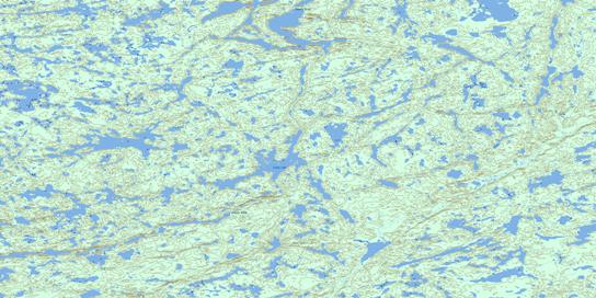 Cowan Lake Topo Map 085O06 at 1:50,000 scale - National Topographic System of Canada (NTS) - Toporama map