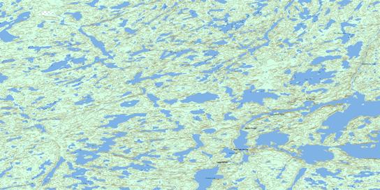 Mossy Lake Topo Map 085O08 at 1:50,000 scale - National Topographic System of Canada (NTS) - Toporama map