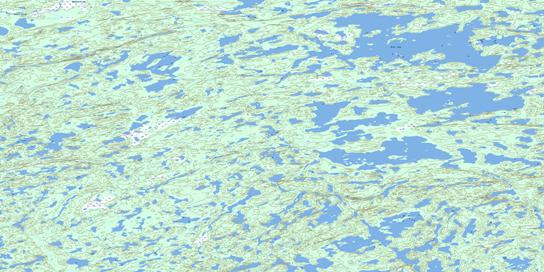 Armi Lake Topo Map 085O09 at 1:50,000 scale - National Topographic System of Canada (NTS) - Toporama map