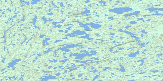 Bessonette Lake Topographic map 085O10 at 1:50,000 Scale