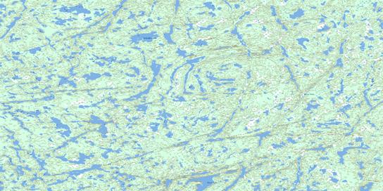 Macnaughton Lake Topo Map 085O11 at 1:50,000 scale - National Topographic System of Canada (NTS) - Toporama map