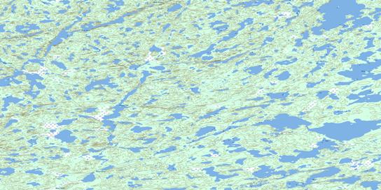 Hickey Lake Topographic map 085O16 at 1:50,000 Scale