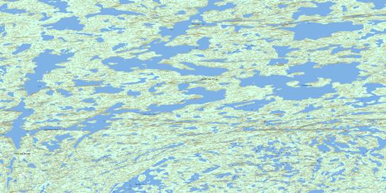 Frodsham Lake Topo Map 085P12 at 1:50,000 scale - National Topographic System of Canada (NTS) - Toporama map