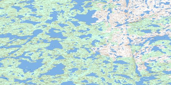 Sharples Lake Topo Map 085P15 at 1:50,000 scale - National Topographic System of Canada (NTS) - Toporama map
