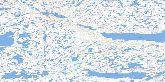 Mohawk Lake Topo Map 086A01 at 1:50,000 scale - National Topographic System of Canada (NTS) - Toporama map