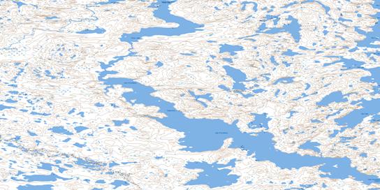 Lake Providence Topo Map 086A16 at 1:50,000 scale - National Topographic System of Canada (NTS) - Toporama map