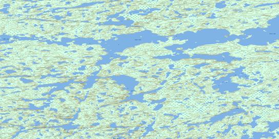 Bean Lake Topo Map 086B01 at 1:50,000 scale - National Topographic System of Canada (NTS) - Toporama map