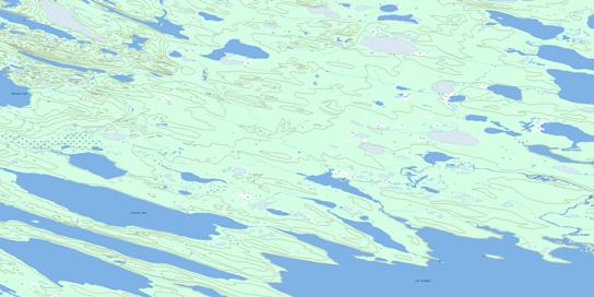 Cassino Lake Topographic map 086D03 at 1:50,000 Scale