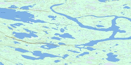 Etna Lake Topo Map 086D06 at 1:50,000 scale - National Topographic System of Canada (NTS) - Toporama map