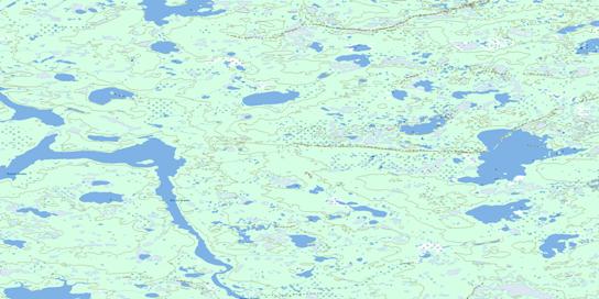 No Title Topo Map 086D07 at 1:50,000 scale - National Topographic System of Canada (NTS) - Toporama map