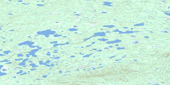 No Title Topo Map 086D13 at 1:50,000 scale - National Topographic System of Canada (NTS) - Toporama map