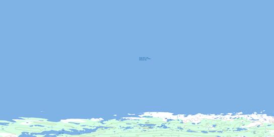 Jebb Lake Topographic map 086E14 at 1:50,000 Scale