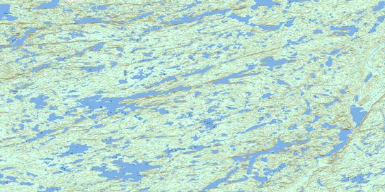 No Title Topo Map 086F07 at 1:50,000 scale - National Topographic System of Canada (NTS) - Toporama map