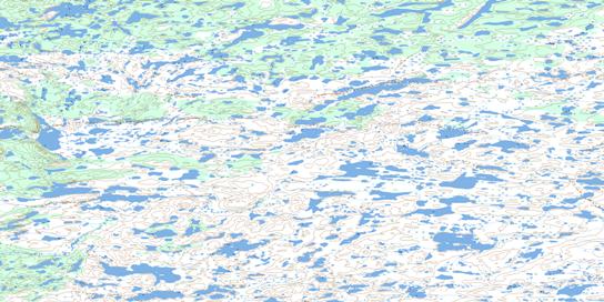 No Title Topo Map 086G06 at 1:50,000 scale - National Topographic System of Canada (NTS) - Toporama map