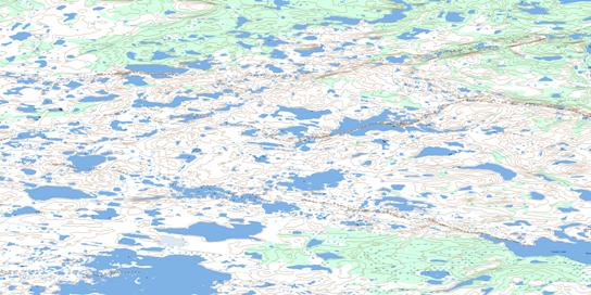 No Title Topo Map 086G07 at 1:50,000 scale - National Topographic System of Canada (NTS) - Toporama map