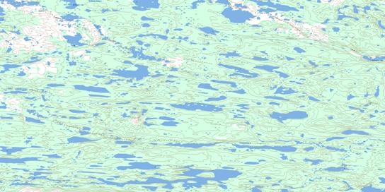 No Title Topo Map 086G10 at 1:50,000 scale - National Topographic System of Canada (NTS) - Toporama map