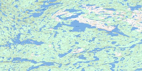 Ardent Lake Topographic map 086G12 at 1:50,000 Scale