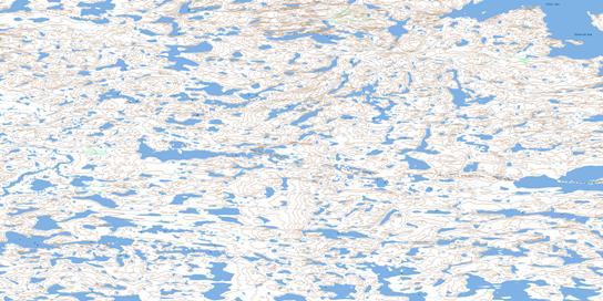 No Title Topo Map 086H03 at 1:50,000 scale - National Topographic System of Canada (NTS) - Toporama map